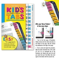 Bible Tabs Verse Finders Kid's Tabs (Horizontal)