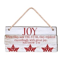 Ornament Rustic Country Series: Joy