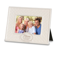 Ceramic Pattern of Praise Photo Frame: Mum Your Love Has Given Me Much Joy (Philemon 1:7)