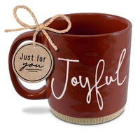 CERAMIC MUG-POWERFUL WORDS-JOYFUL