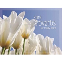 2019 Wall Calendar: Proverbs For Today