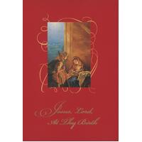 Christmas Cards Budget Pack #3 (Pack Of 6) Jesus Lord at Thy Birth