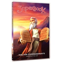 Ten Commandments, the - Moses and the Law (#07 in Superbook Dvd Series Season 01)