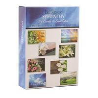 Boxed Cards: Expressions of Sympathy (24 cards and Envelopes, 3 each of 8 designs)
