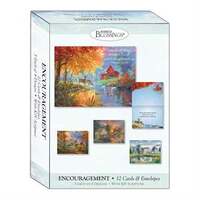 Boxed Cards: Encouragement Seasons (12 cards, 3 each of 4 designs)