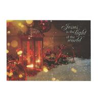 Christmas Card Budget Pack B: Jesus Is The Light (6 cards, 1 design)