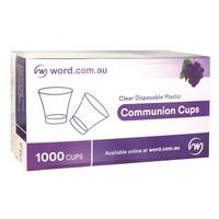 Communion Cups Plastic (Box of 1000) 2023 Edition