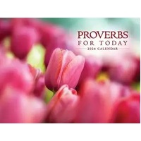 2024 Wall Calendar: Proverbs for Today