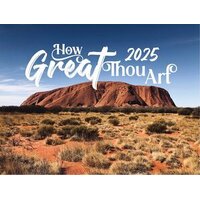 2025 Wall Calendar: How Great Thou Art