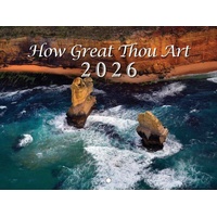 2026 Wall Calendar: How Great Thou Art