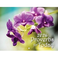 2026 Wall Calendar: Proverbs For Today