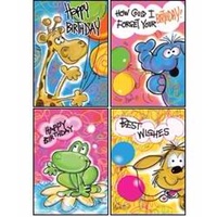 Boxed Cards - Birthday Party Animals