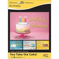 Boxed Card - Birthday, You Take the Cake