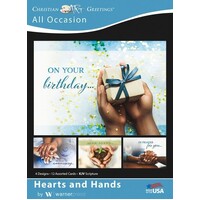 Boxed Card - All Occasion : Hearts and Hands