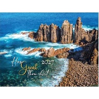 2027 Wall Calendar: How Great Thou Art