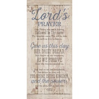 Plaque: The Lord's Prayer