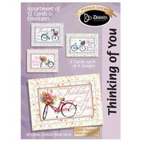 Thinking of You - Bicycles (12 Boxed Cards)