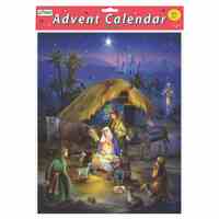 Advent Calendar: Blessed Nativity, No Glitter