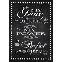 Large Poster - My Grace is Sufficient