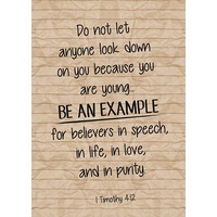 Large Poster - Do Not Let Anyone Look Down On You