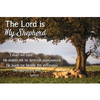 Poster Small: The Lord is My Shepherd