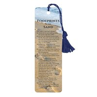Bookmark with Tassle: Footprints