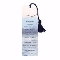 Bookmark With Tassel - But Those That Wait Upon The Lord