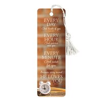 Bookmark with Tassle: Every Day Every Hour