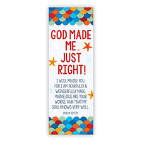 God Made Me Just Right (10 Pack)