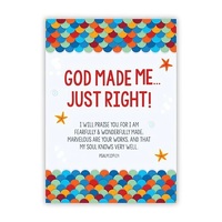 Large Poster - God Made Me Just Right