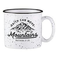 Campfire Mug - Faith Can Move Mountains
