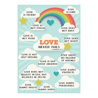 Large Poster - Love Never Fails