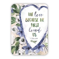 Verse Card - He First Loved Us