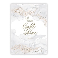 Large Poster - Let your Light Shine