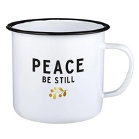 Enamel Mug - Peace Be Still