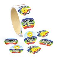 Stickers: Smile Jesus Loves You