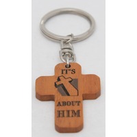 Cross Keyring: It's Not About Me (Mahogany)