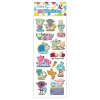 Puffy Stickers: Friendship Series (1 Sheet Per Pack)