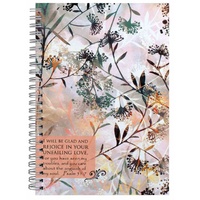 Journal: Floral, I Will Be Glad and Rejoice