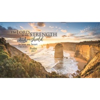 2021 18 Month Daily Planner: The Lord Is My Strength (Psalm 28:7)