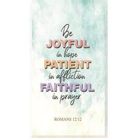 2023 18 Month Daily Planner: Be Joyful (Romans 12:12)