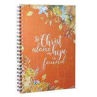 Spiral Bound Softcover Journal: In Christ Alone