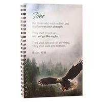 Spiral Bound Softcover Journal: Soar (Isaiah 40:31)