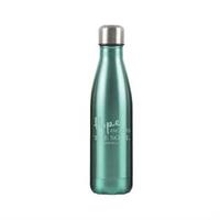 Stainless Steel Water Bottle: Green Hope Anchors The Soul (Hebrews 6:19)