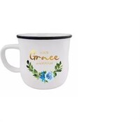 Ceramic Mug: Your Grace Is Enough Gold Wording