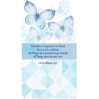 2026 18 Month Daily Planner: New Creation Butterflies (2 Corinthians 5:17)