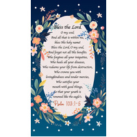 2026 18 Month Daily Planner: Bless The Lord (Psalm 103:1-5)