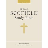 KJV Old Scofield Study Large Print (Red Letter Edition) (Anniversary Edition)
