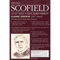 KJV Old Scofield Study Burgundy (Classic Edition)