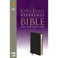 KJV, REFERENCE BIBLE, IMITATION LEATHER, BLACK, RED LETTER EDITION